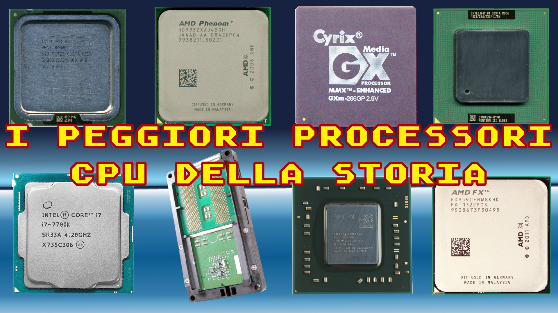 I Peggiori Processori Cpu Della Storia Testudo Tech