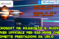 MICROSOFT HA RILASCIATO IL NUOVO DRIVER UFFICIALE PER SSD NVME CHE PROMETTE PRESTAZIONI DA URLO !!!