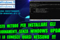 QUESTO METODO PER INSTALLARE GLI AGGIORNAMENTI SENZA WINDOWS UPDATE NON LO CONOSCE QUASI NESSUNO !!!